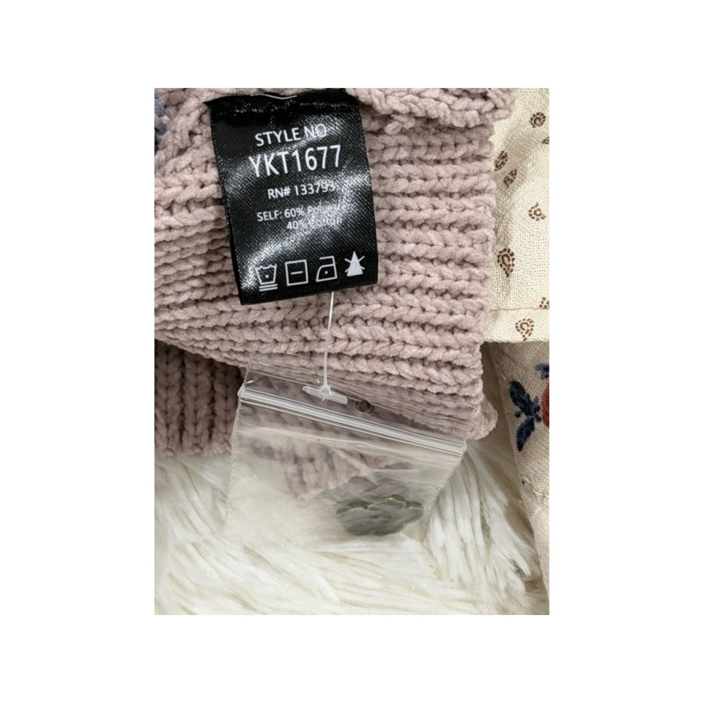 POL Patchwork Button-Down Cardigan Sweater - Size… - image 5